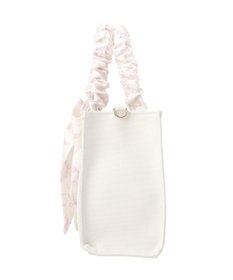 Maison de FLEUR スカーフ付きギャザーハンドル２Ｗａｙバッグ