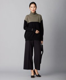 ICB 【新色追加・WEB限定カラーあり】 ソフトカシミヤミックス ハイネックニット