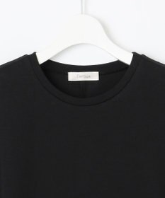 Feroux 【洗える】チュールキャミレイヤード カットソー ワンピース