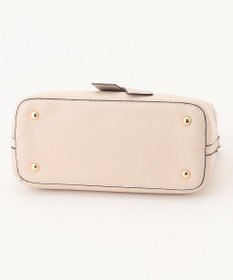 LA BAGAGERIE 【maison vert】 【超軽量・多収納】バイカラーリボンショルダーバッグ