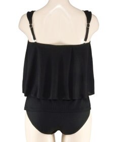 San-ai Resort（三愛水着楽園） ロングパンツセット　9M・11L　【Coral veil（コーラルヴェール）】