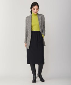 ICB 【WEB限定カラーあり・洗える】ライトダブルクロス スカート