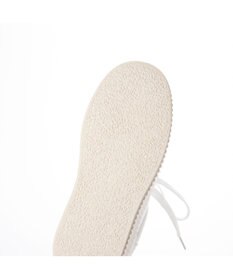 MODE ET JACOMO <noyau>ビジュー付き厚底レースアップスニーカー