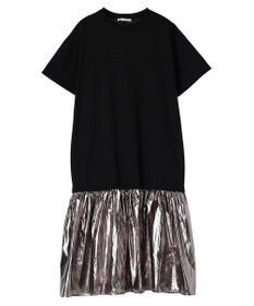 Green Parks ・ＥＬＥＮＣＡＲＥ　ＤＵＥ　メタリック切替ＴＥＥワンピ