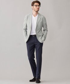 GOTAIRIKU ビジネスインナー/下着兼用【パックT】5.6oz 綿100％ スムース光沢加工 Tシャツ（Vネック/2枚セット）