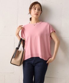 組曲 【WEB限定】Tシャツライク サマーニット