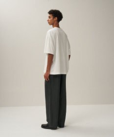 ATON COTTON LINEN VOILE | ツータックイージーパンツ - UNISEX