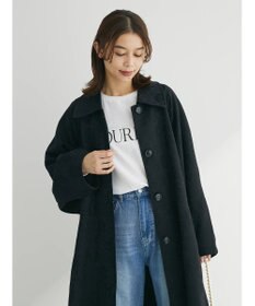 Green Parks ・ＥＬＥＮＣＡＲＥ　ＤＵＥ　ジャカードステンカラーコート