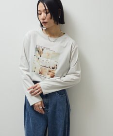 Green Parks 分割フォト長袖Ｔシャツ