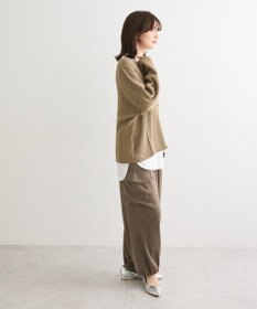 Green Parks リブ切替Ｖネックニットプルオーバー