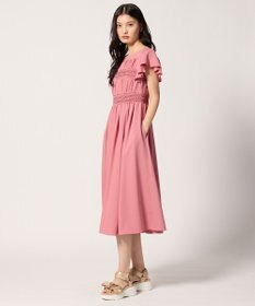 TOCCA 【洗える・接触冷感・UVカット・消臭】SMOCKING EMBROIDERY ドレス