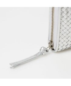 UNBILLION ペルケ perche / レザーメッシュ・ジャバラカード長財布