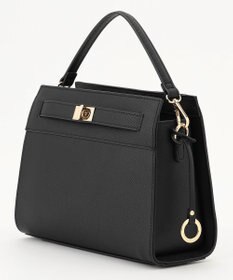 組曲 ベルトデザインスクエアショルダーバッグ