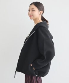 earth music&ecology フーディーダンボールジップブルゾン