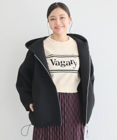 earth music&ecology フーディーダンボールジップブルゾン