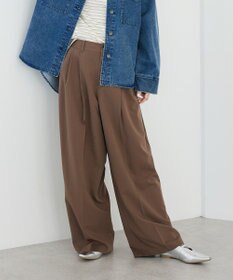 CRAFT STANDARD BOUTIQUE タックイージーワイドパンツ