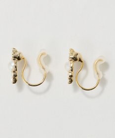 Phoebe 〈痛くないシリーズ/金属アレルギー対応〉クイーンパールビジューライトフィットイヤリング/ニッケルフリー