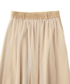 YECCA VECCA 異素材MIXロングスカート