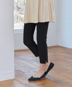 Tiaclasse L 【日本製】ドライモーメント裾スリットパンツ