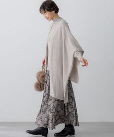 23区 カシミヤブレンド マルチ ケープ