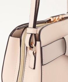 LA BAGAGERIE 【maison vert】 【超軽量・多収納】バイカラーリボンショルダーバッグ