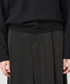 ATON SUVIN CORDUROY | タックワイドパンツ