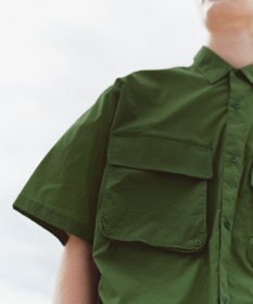 UNFILO MENS Light Move ポケットシャツ [24年春夏商品]