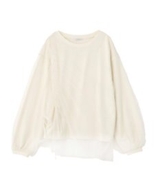 Green Parks シャーリングチュールドッキングプルオーバー