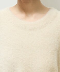 Green Parks シャギークルーネックニットプルオーバー