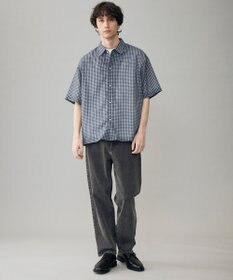 UNFILO MENS イージーケア エアリーシアーシャツ 半袖