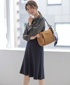 J.PRESS LADIES 【セットアップ対応】T/R アルガンシルク フレア スカート