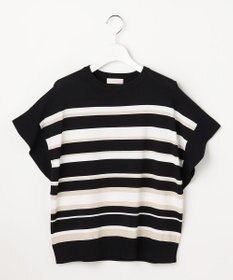 ANY SIS 【アイスタッチ】フレンチスリーブ ニット