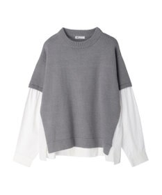 CRAFT STANDARD BOUTIQUE シャツドッキングニットプルオーバー