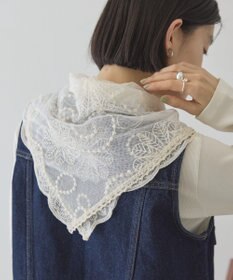 AMERICAN HOLIC チュールレーススカーフ