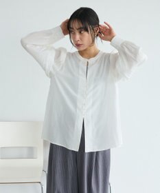 CRAFT STANDARD BOUTIQUE インド製 ボリュームスリーブブラウス