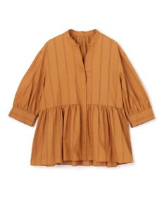 UNFILO ペプラム ギャザーブラウス