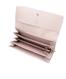 LANVIN en Bleu リュクサンブール かぶせ長財布