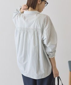 AMERICAN HOLIC 【イージーケア】バックギャザースキッパーシャツ