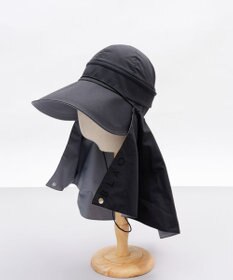 AURORA 【BLAO（ブラオ）】最強級遮熱 サマーシールドSpたれ付きジョッキー＆バイザー