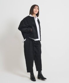 muuc 〈多彩な着方が叶う〉〈衿立て＆衿折り〉〈遠州織物の工場で織られた上質なコットン100%生地〉リボン紐付き多様衿 羽織り＆シャツ