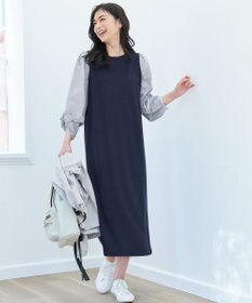 ANY 【洗濯機可】コンビネーションワンピース