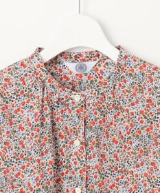 J.PRESS LADIES L 【洗える】LIBERTY Joanna Louise/Phoebe 前開き ブラウス