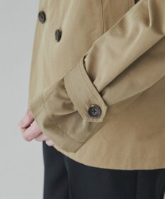 WEGO 【ユニセックス着用ITEM】ショートトレンチジャケット