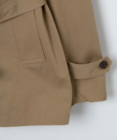 WEGO 【ユニセックス着用ITEM】ショートトレンチジャケット