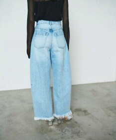 GRACE CONTINENTAL 切替ボリュームデニム