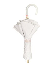 MOONBAT 【ランバン オン ブルー（LANVIN en Bleu）】晴雨兼用折りたたみ日傘　フレアフリル