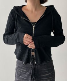 WEGO カーブヘムダブルZIPパーカー