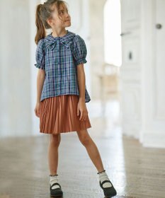 組曲 KIDS 【インパンツ付き】【110-140㎝】ＴＣ天竺プリーツ スカッツ