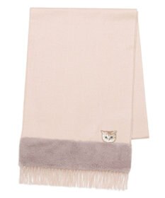 MOONBAT PAUL & JOE ACCESSOIRES ヌネットワッペン×ファームースタッチマフラー（パッケージ入り）