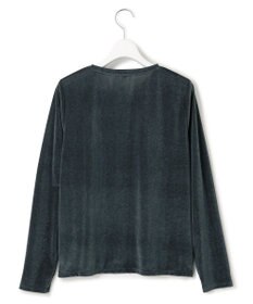 23区 【洗える】シアーベロア ロングスリーブ Tシャツ